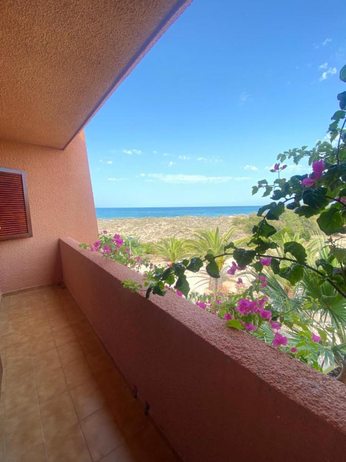 Casa Frente Al Mar Con Vistas Lägenhet Oliva Exteriör bild