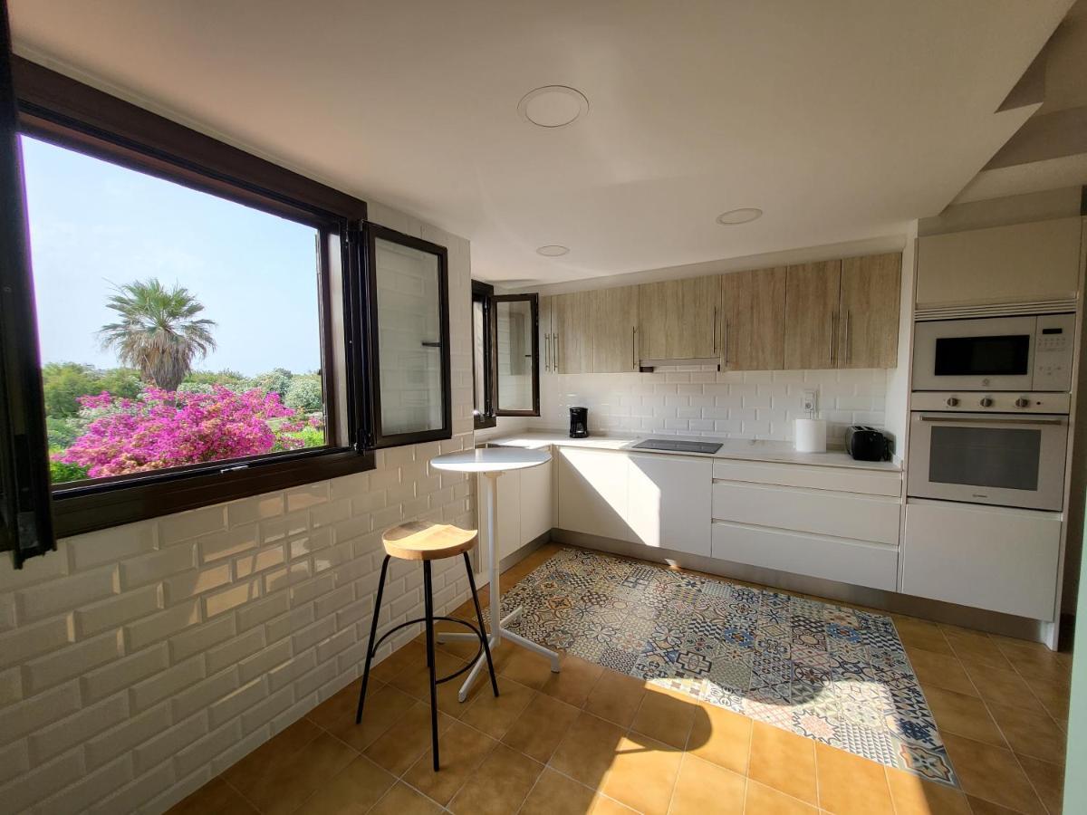 Casa Frente Al Mar Con Vistas Lägenhet Oliva Exteriör bild