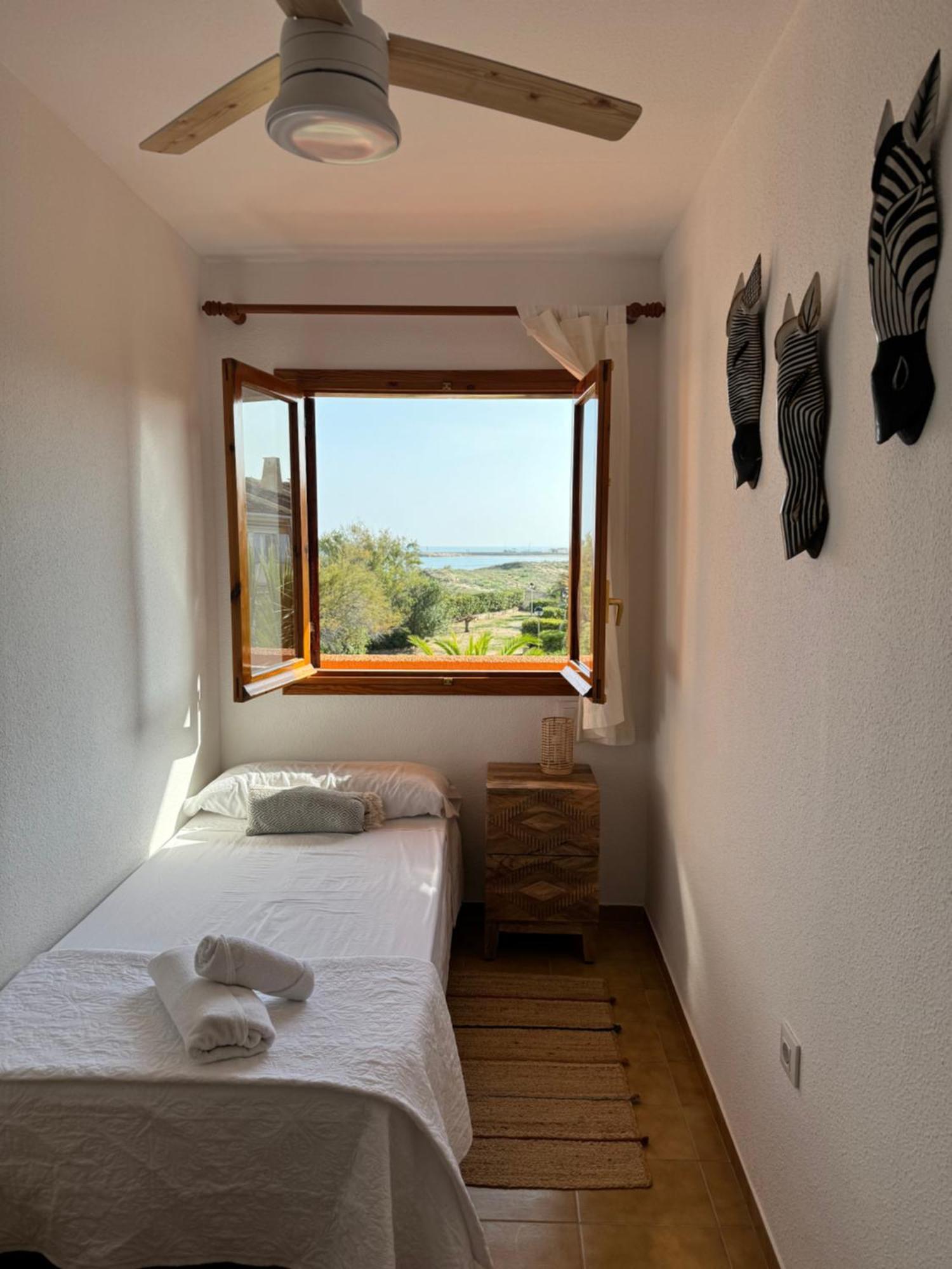 Casa Frente Al Mar Con Vistas Lägenhet Oliva Exteriör bild