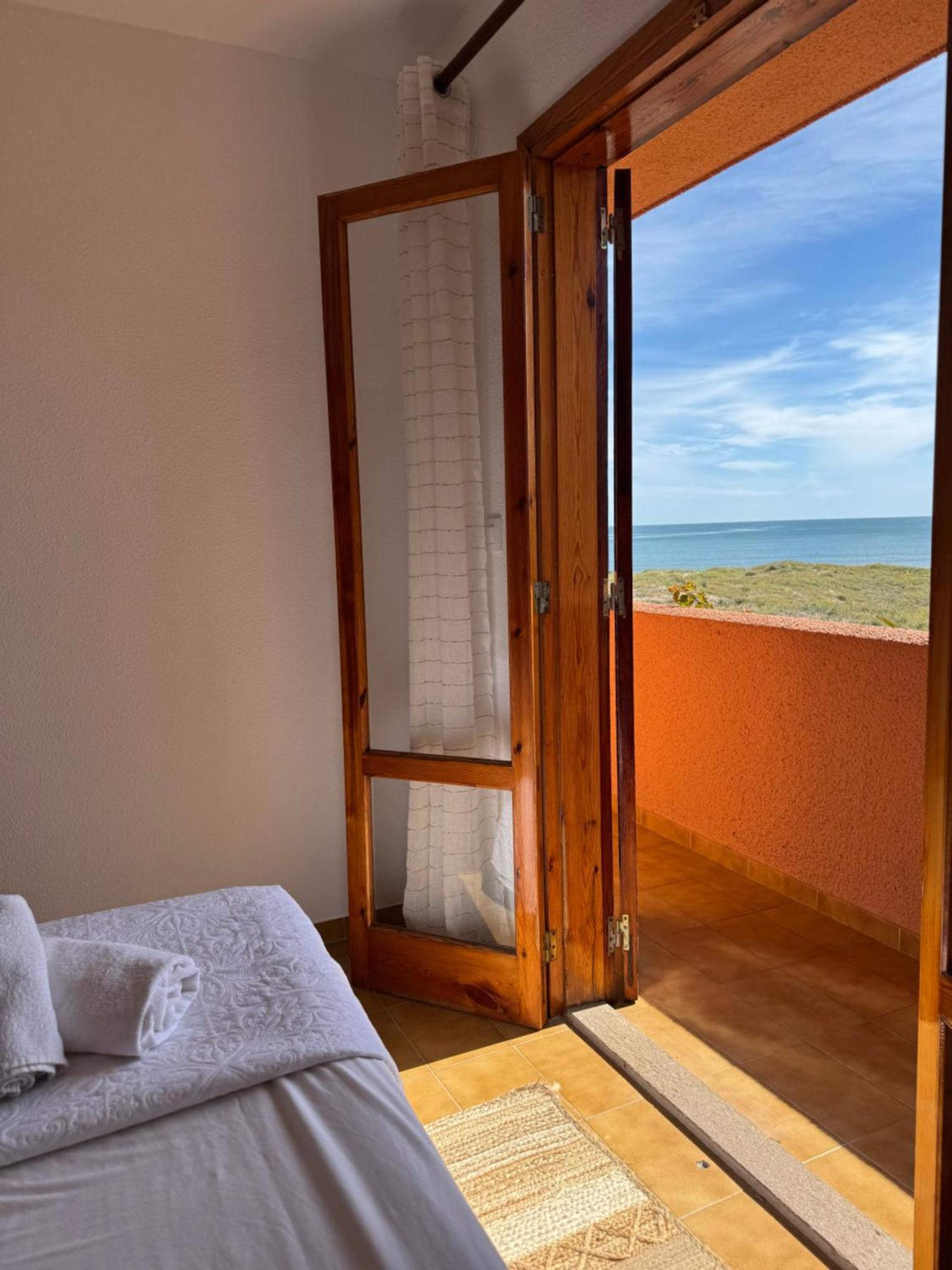 Casa Frente Al Mar Con Vistas Lägenhet Oliva Exteriör bild